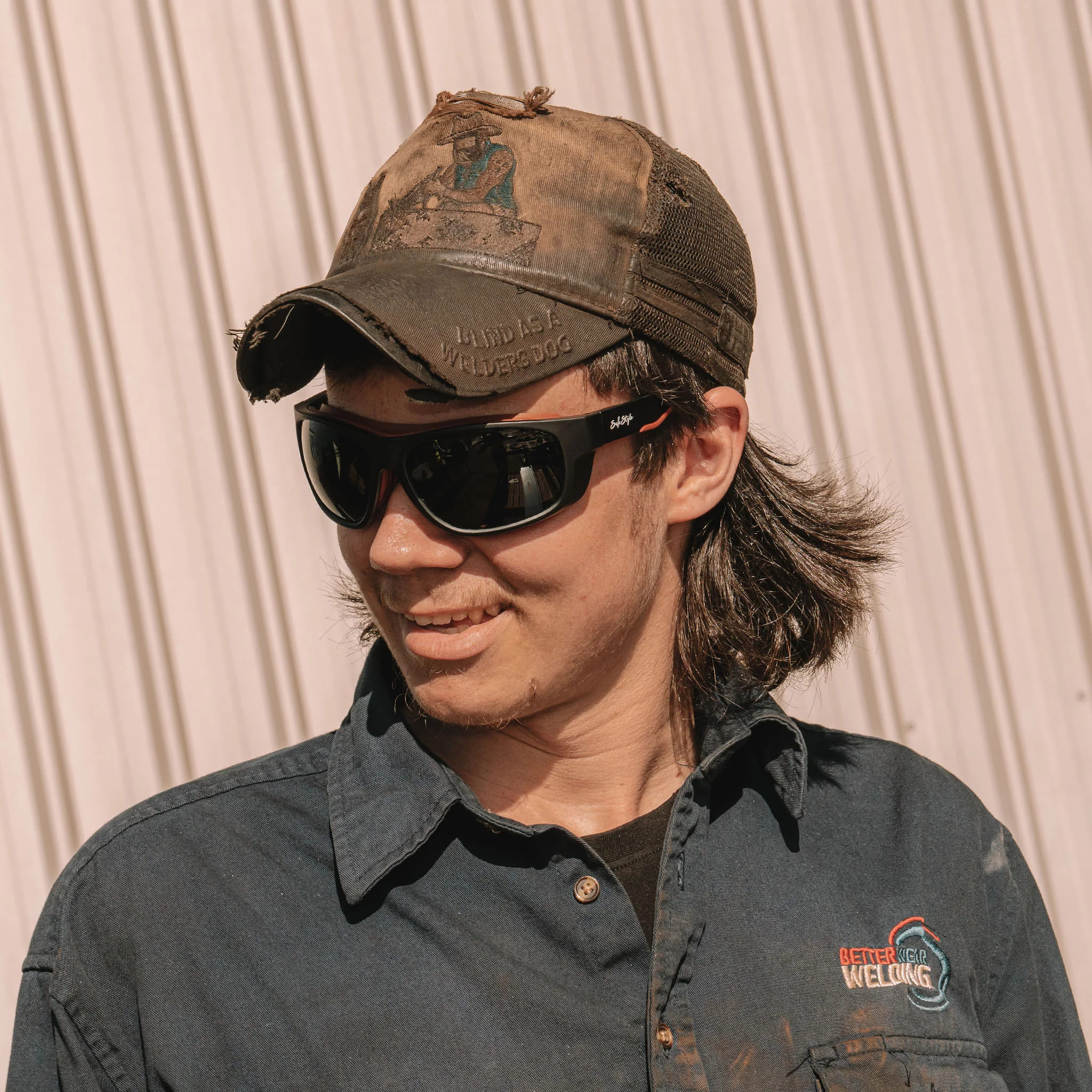 Switches Matte Black/Red Frame Grey Polarised Lens Safety Glasses - Image 9